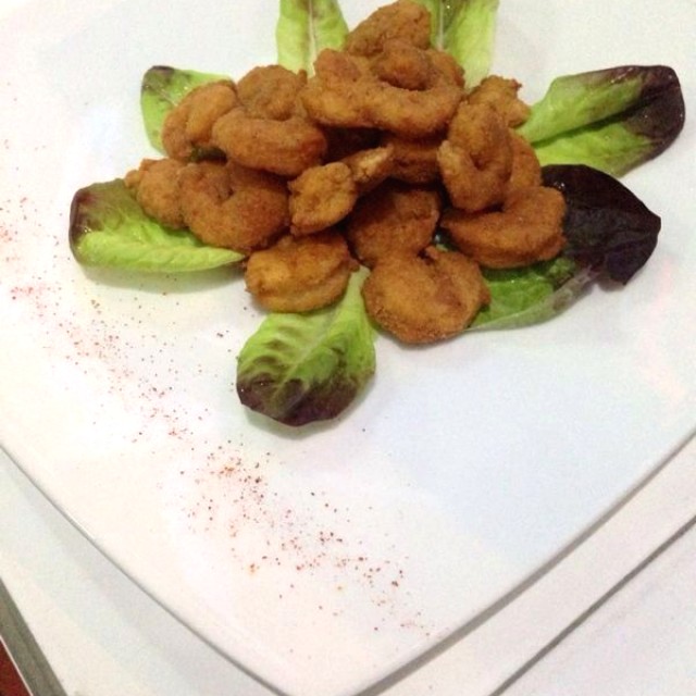 Popcorn shrimp