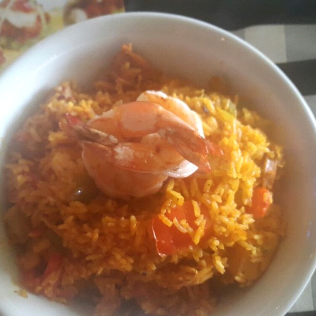 Arroz jambalaya malísimo 