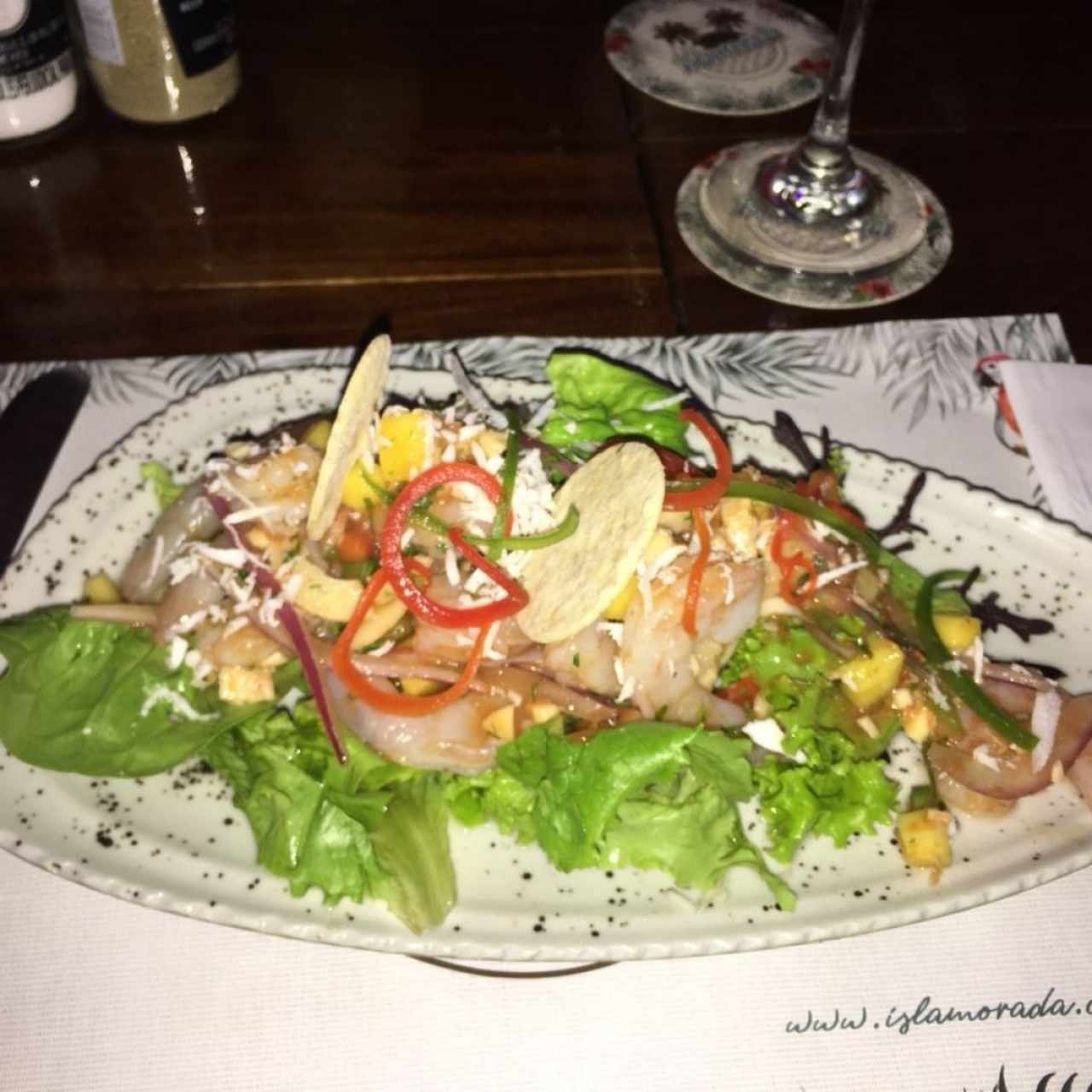 ceviche camaron pacifico 
