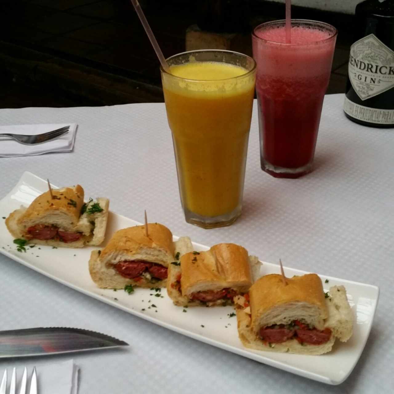 Entrada: Choripan 