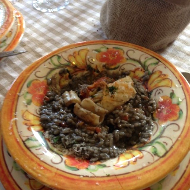 Risoto de calamar