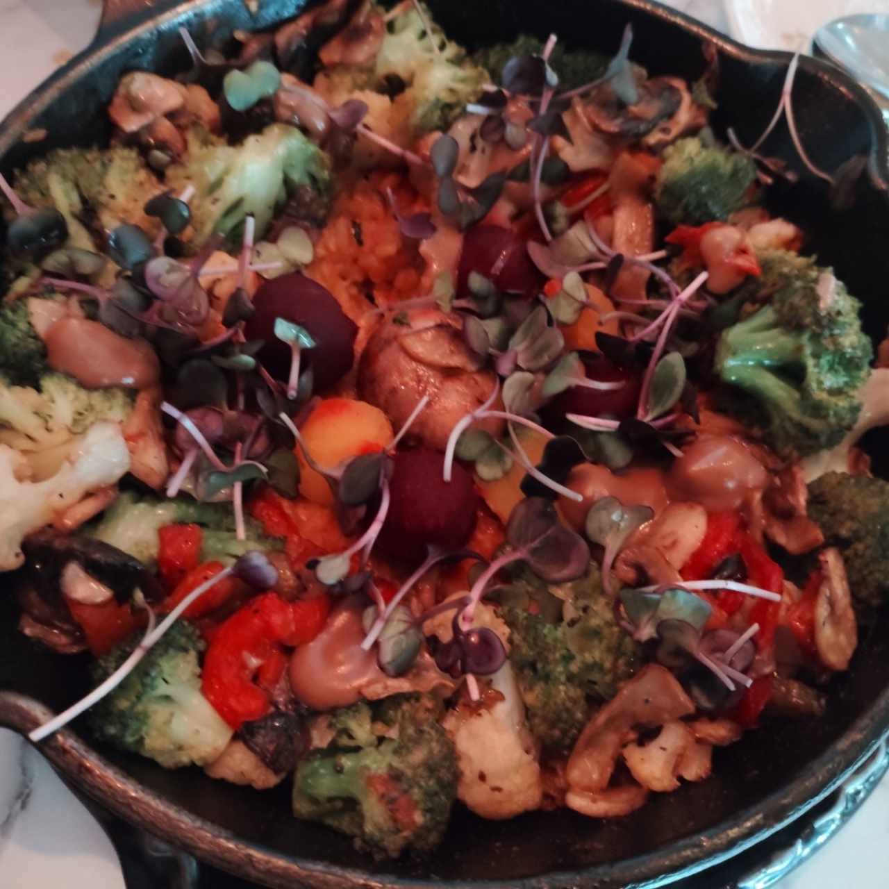 Arroz vegetariano
