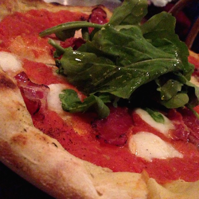 Pizza prosciutto