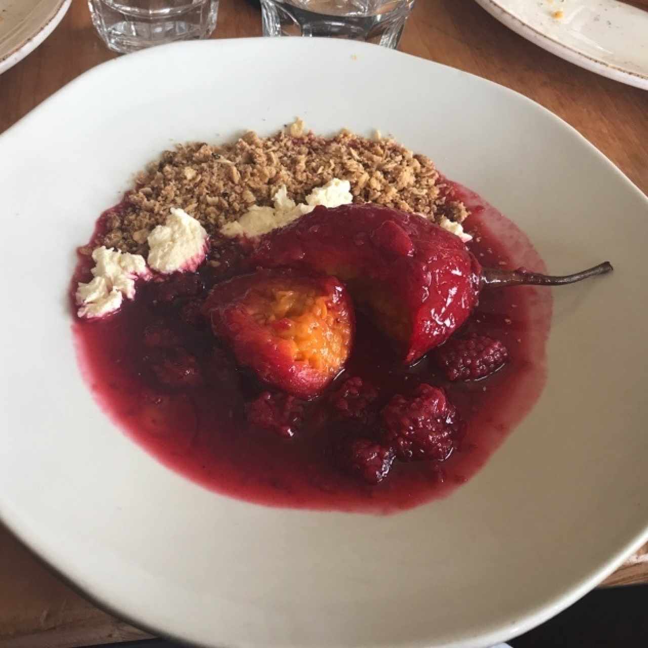 Postre de tomate de árbol