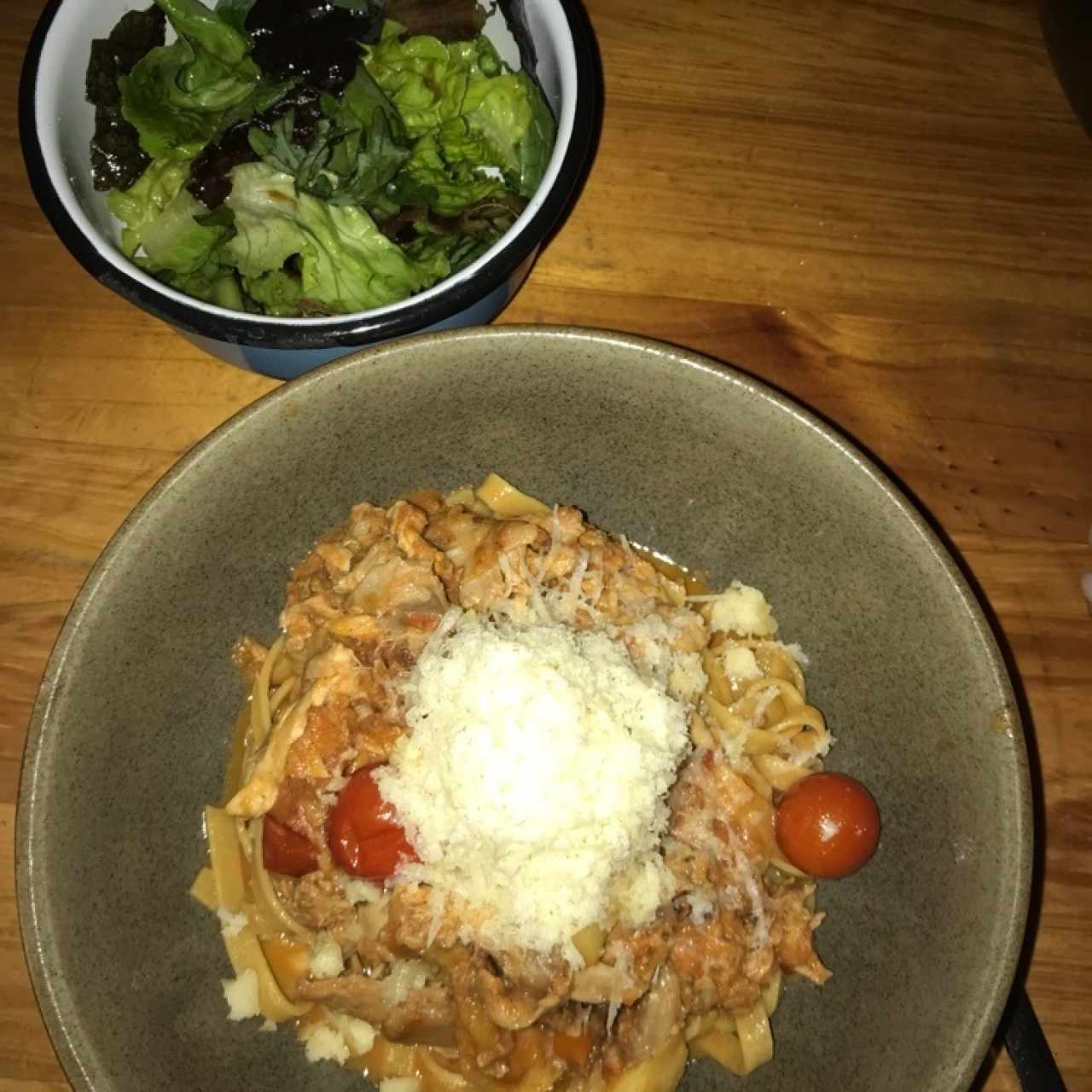 ragu de conejo con pasta