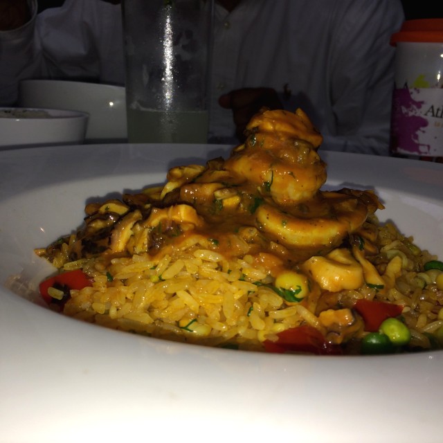 Arroz con mariscos