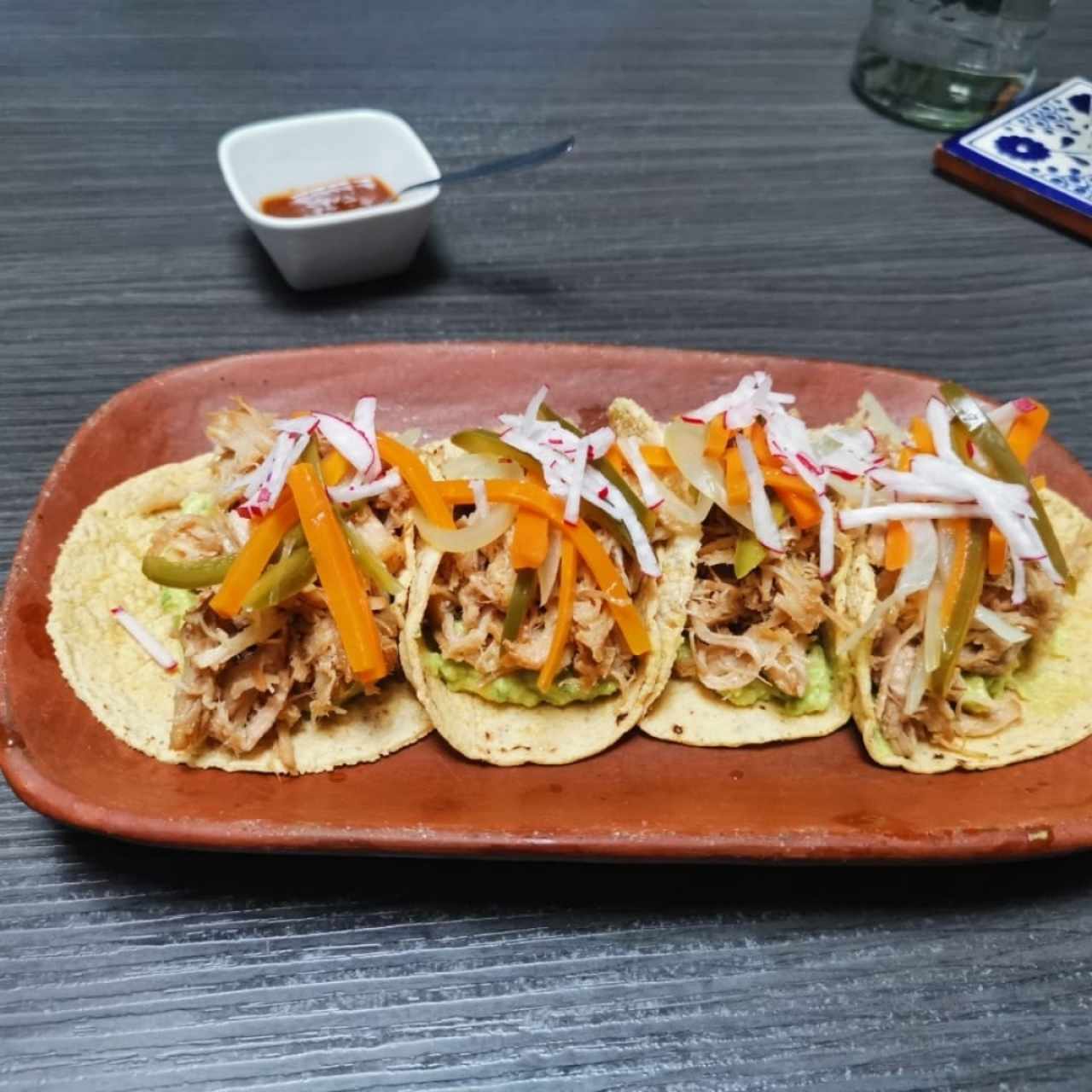 tacos de carne de cerdo