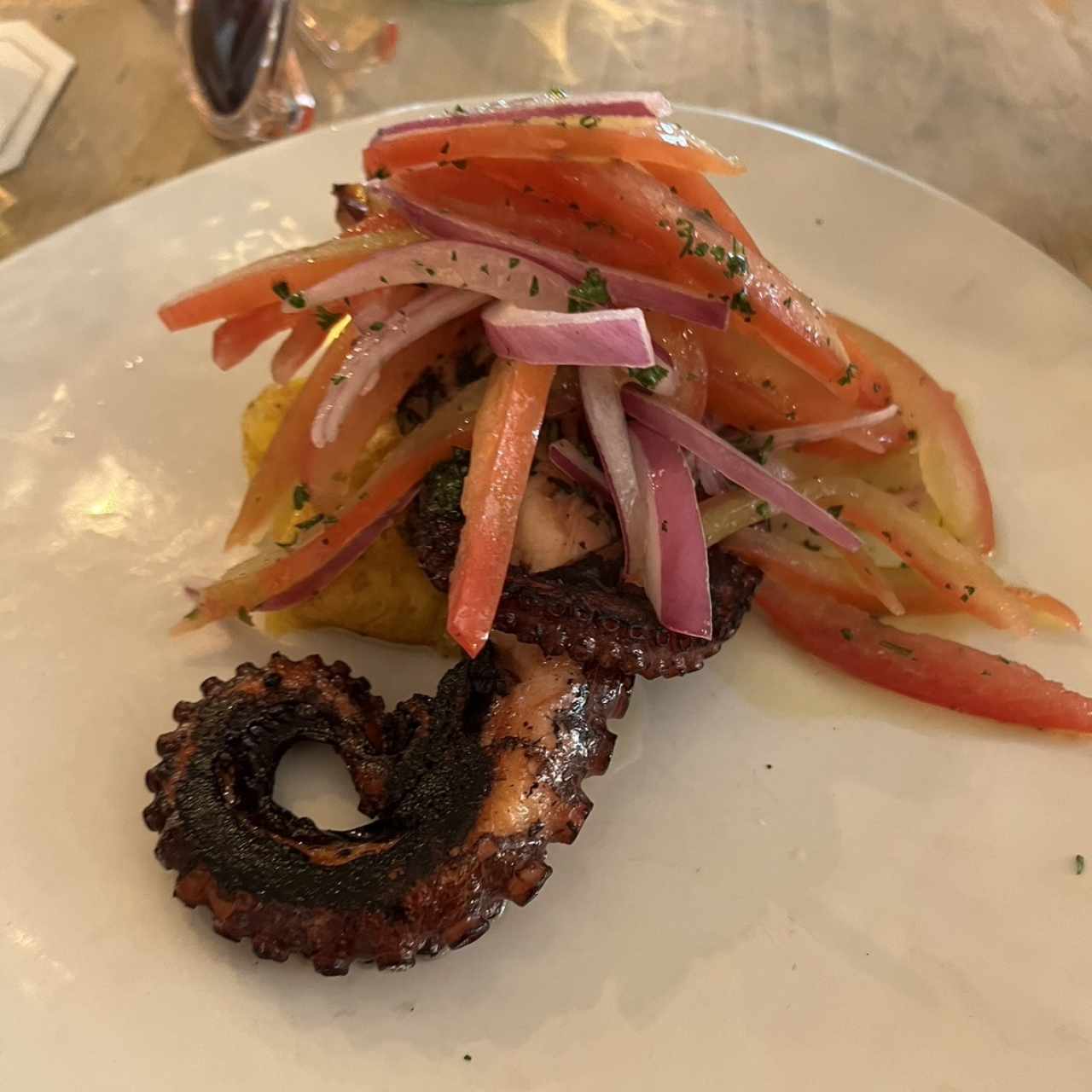 Pulpo a la parilla