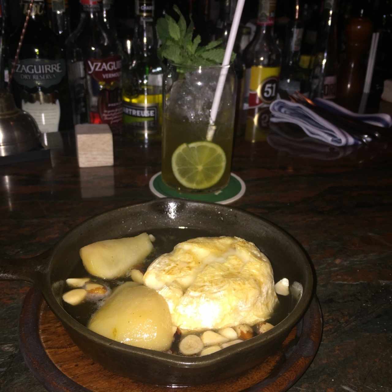 Camembert y mojito 