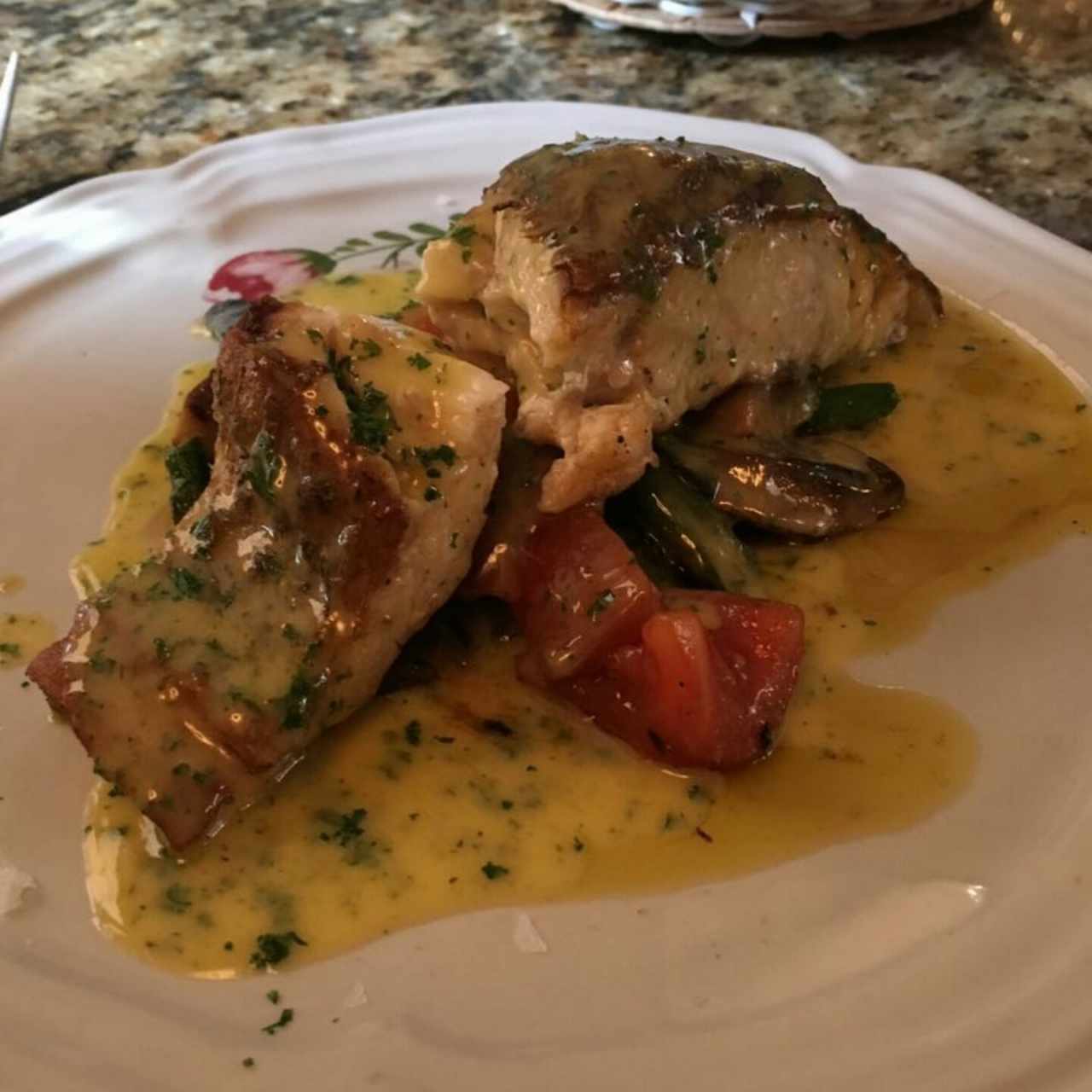 Pescado meuniére