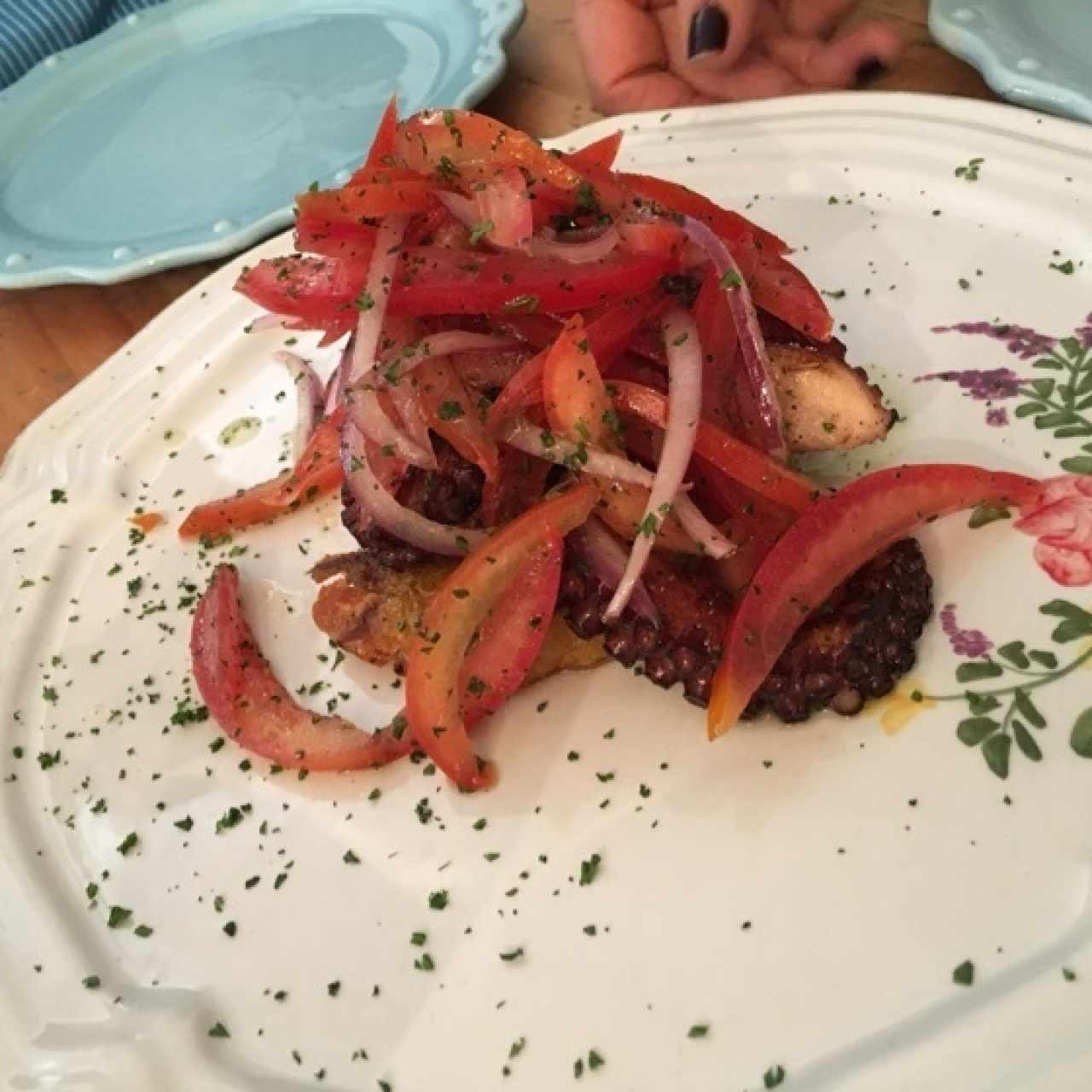 Pulpo a la parrilla