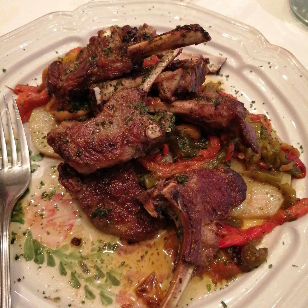 Costilla de cordero