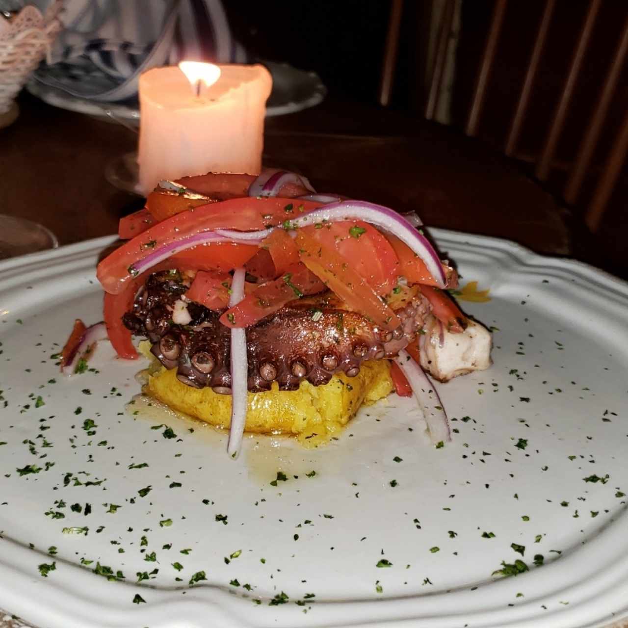 Pulpo grillé