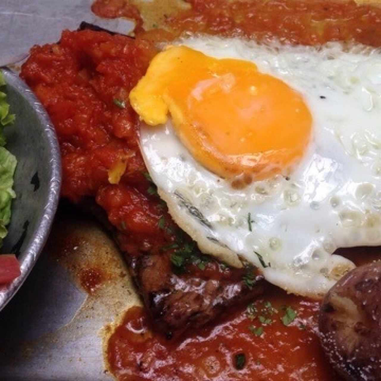 Bistec a caballo
