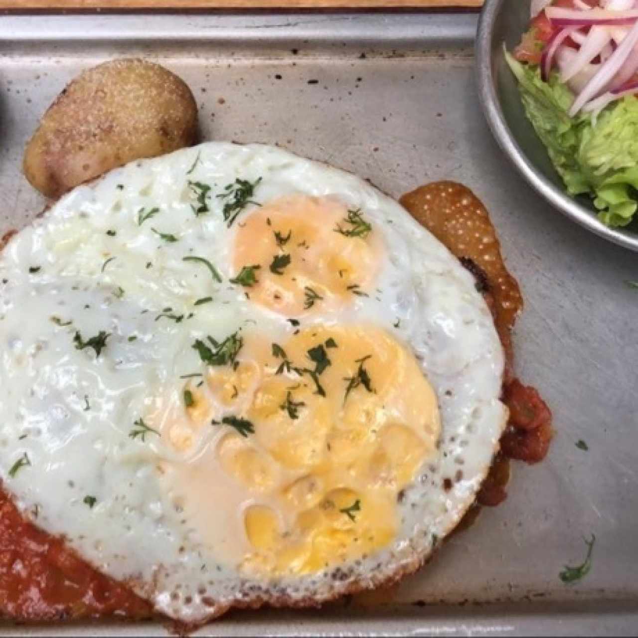 Bistec a caballo