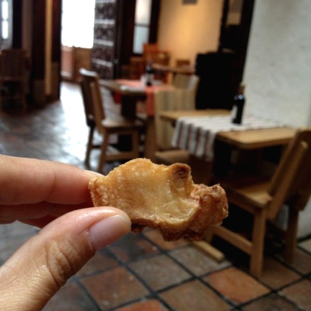 El cuero q dicen es chicharron