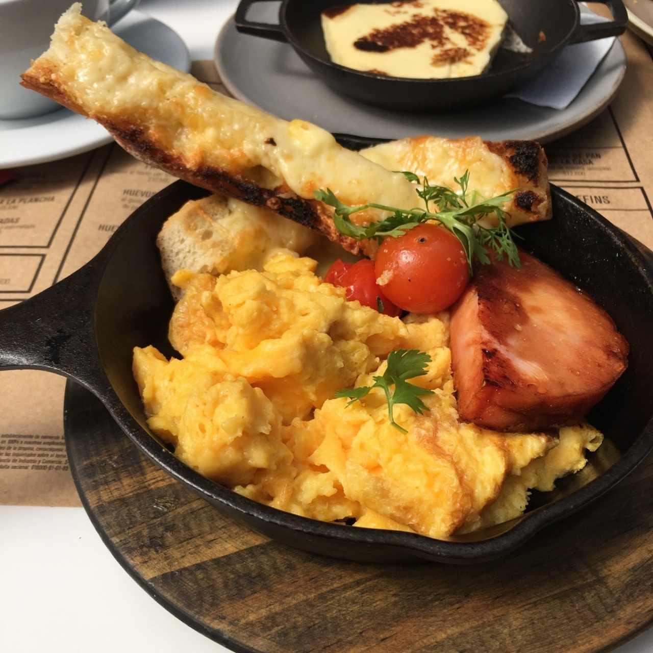 Huevos a la crema