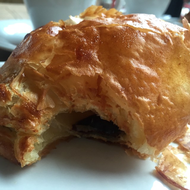 Croissant de chocolate