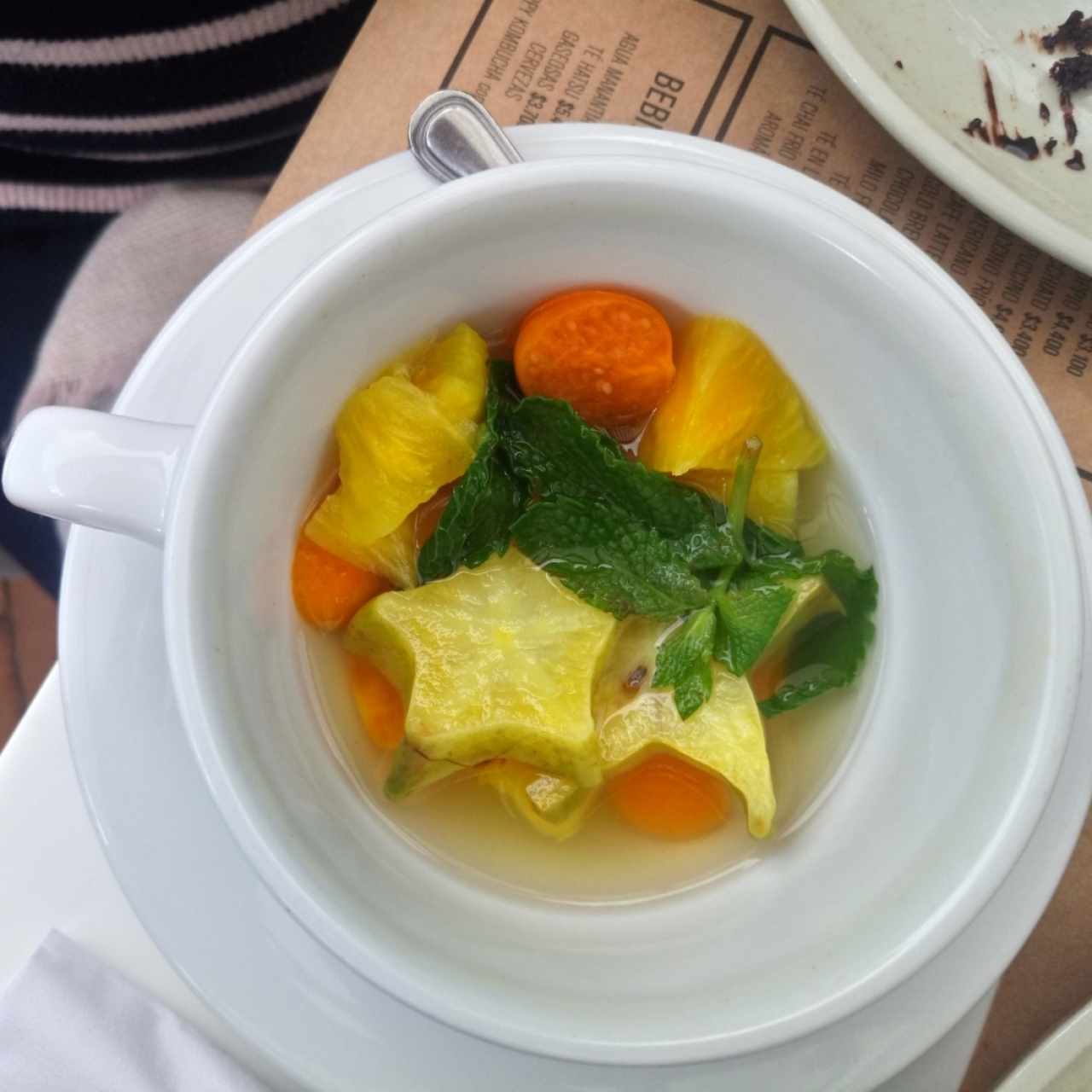 aromática de frutos amarillos