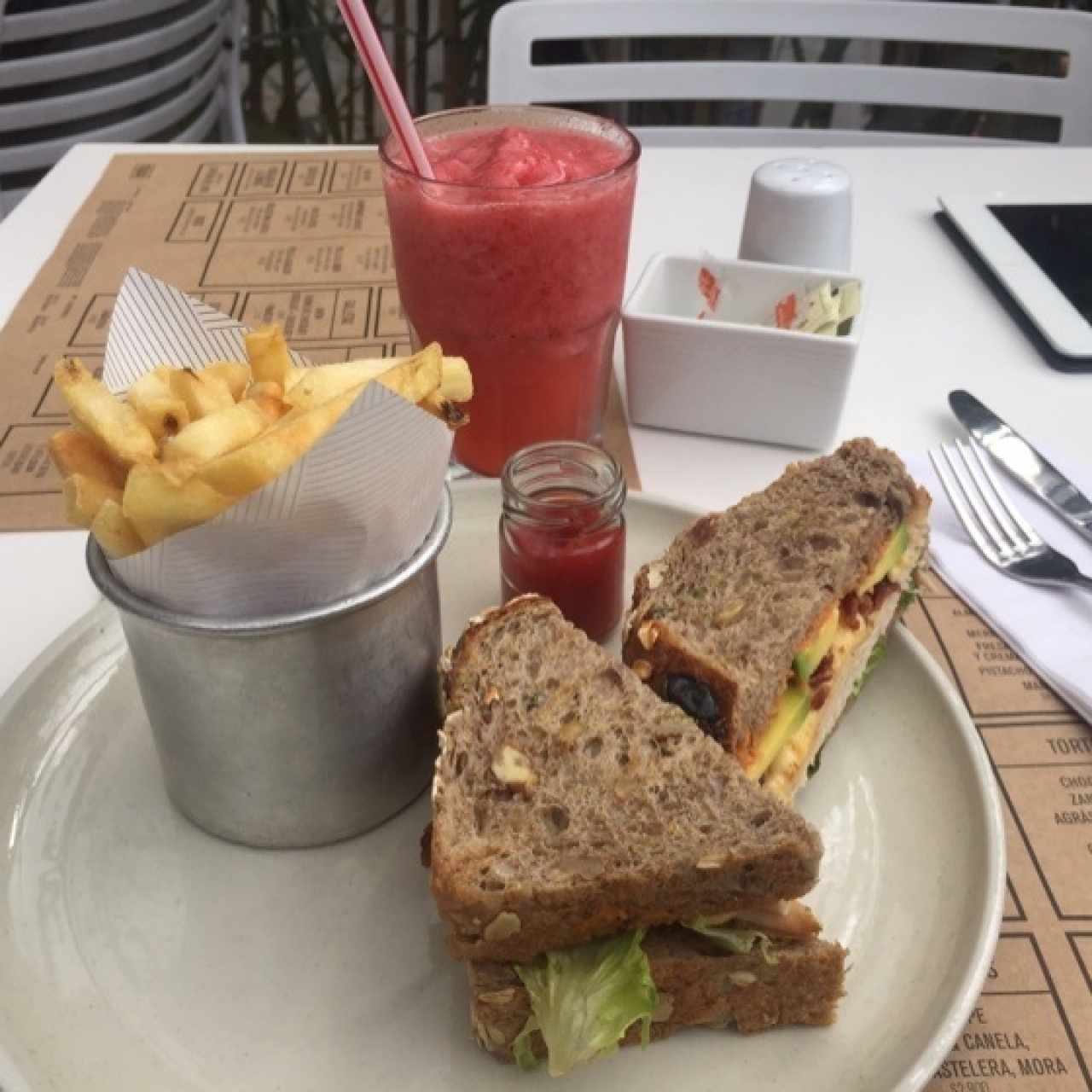Sandwiche Pavo