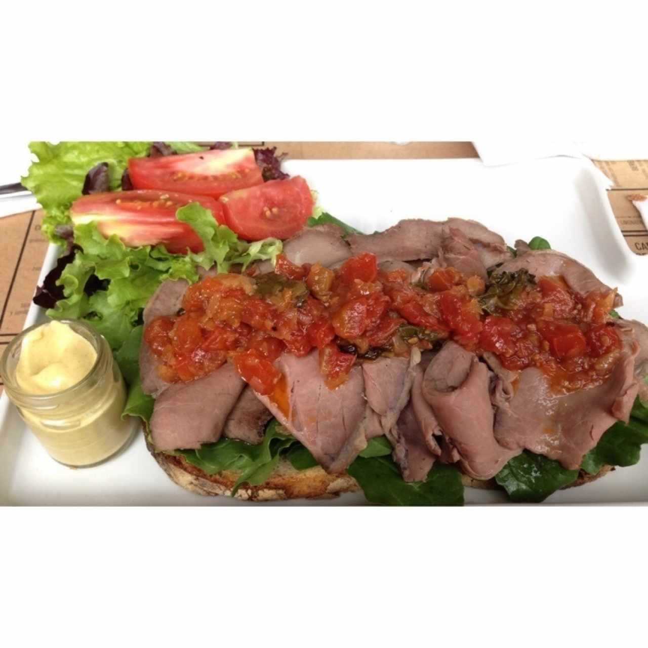 Tartin de Roast Beef