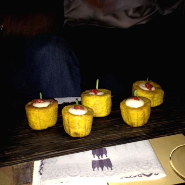 Patacones rellenos 
