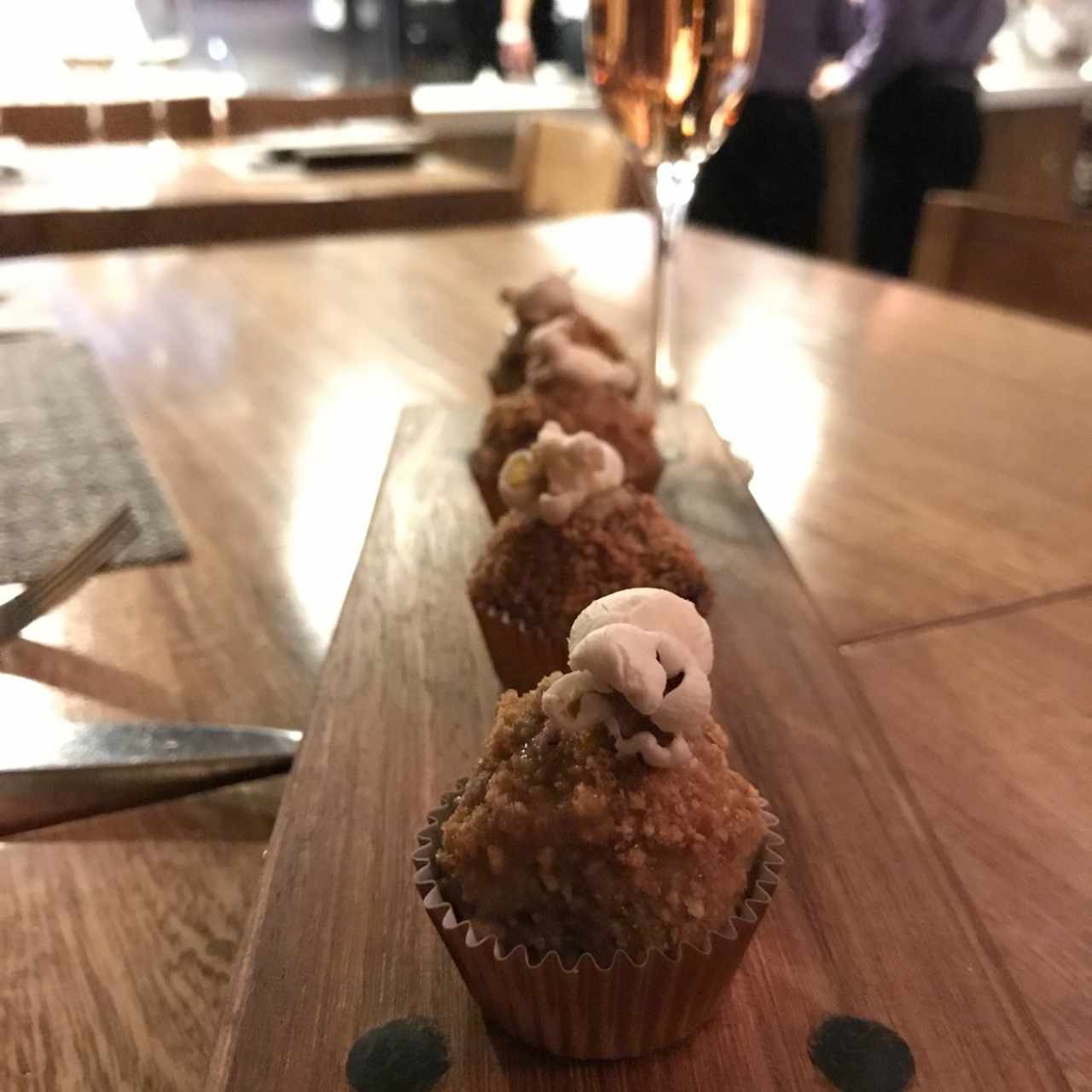 ferrero de morcilla y crispeta