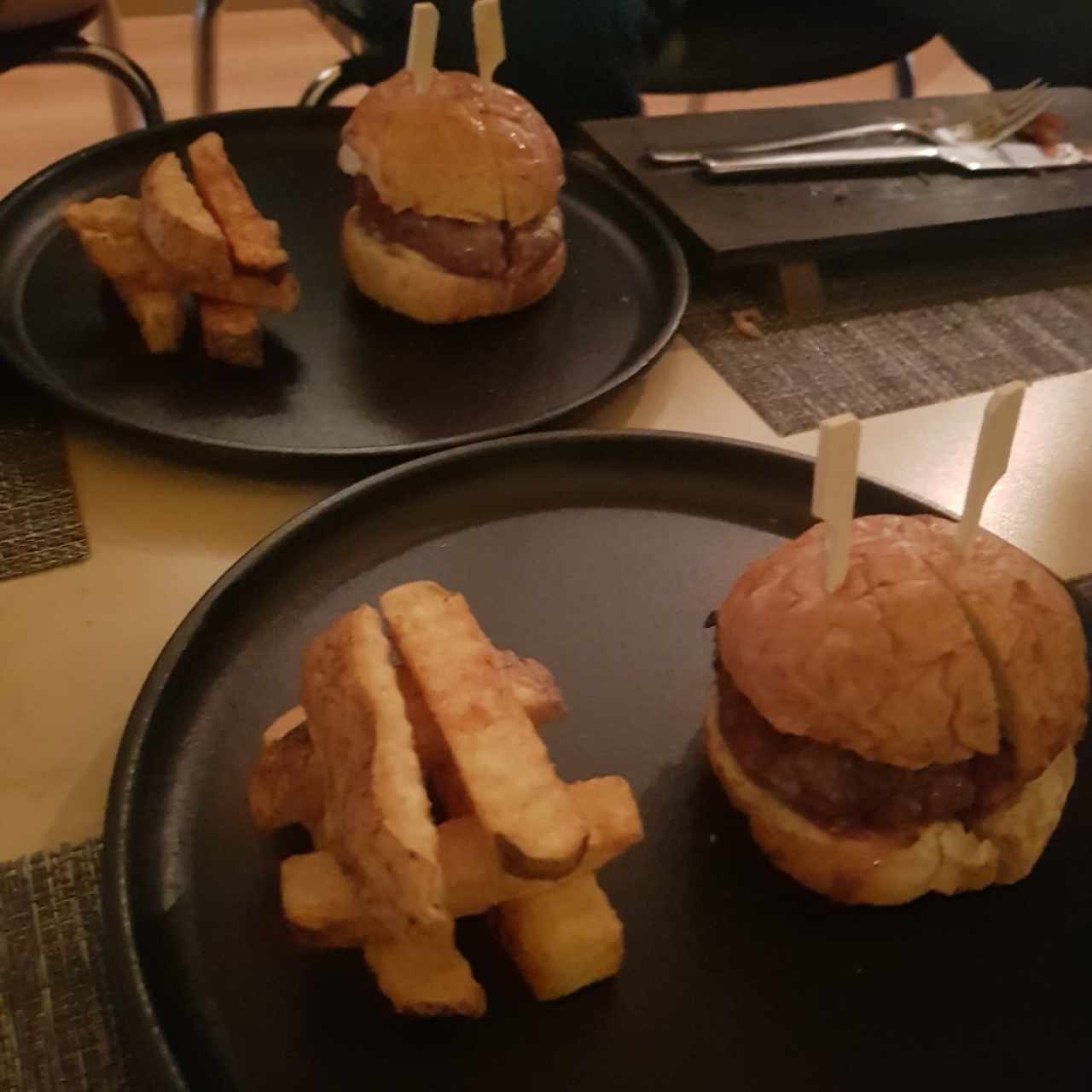 hamburguesa de cordero