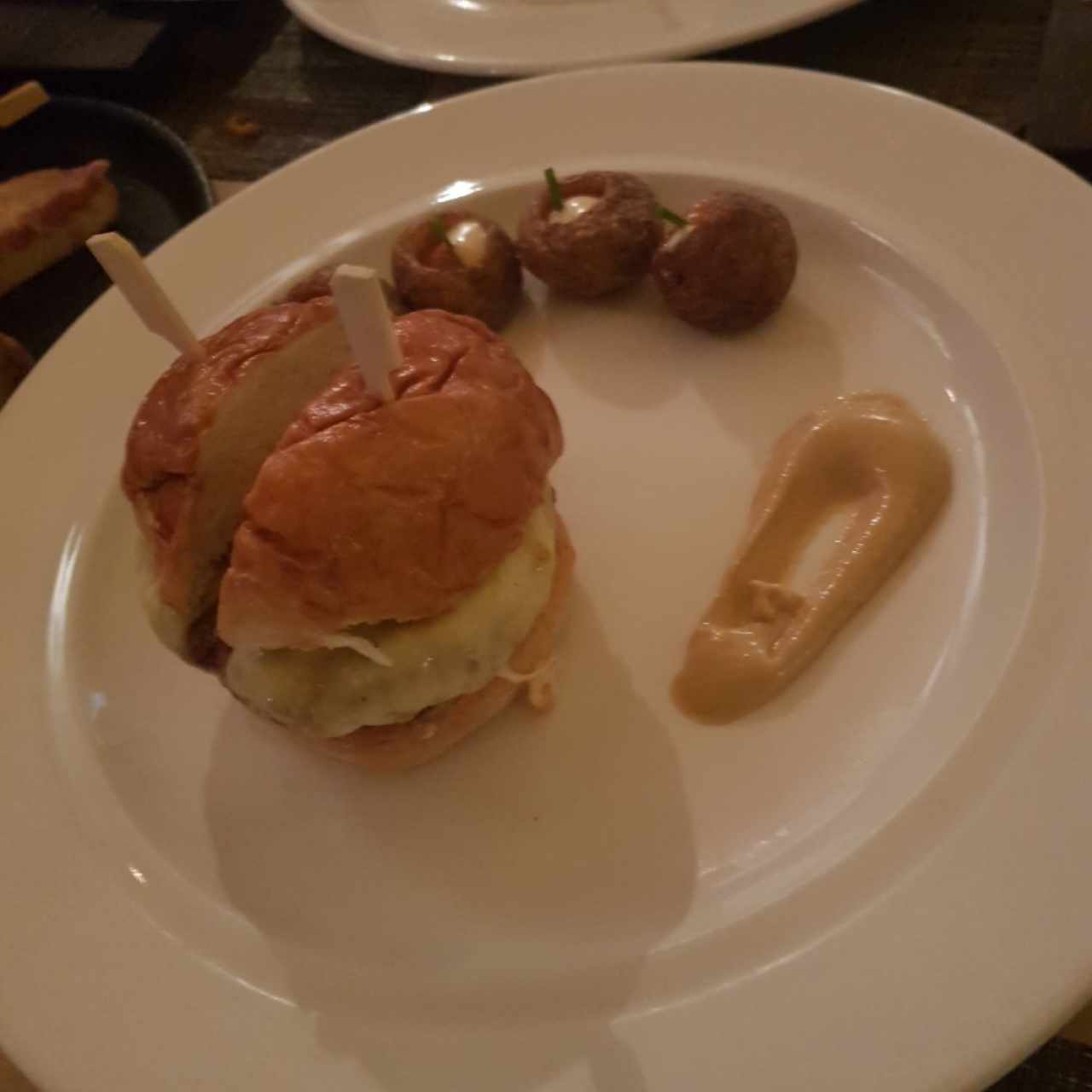 hamburguesa de punta de anca