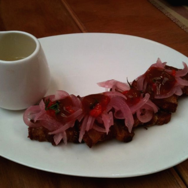 Ceviche de chicharrón 