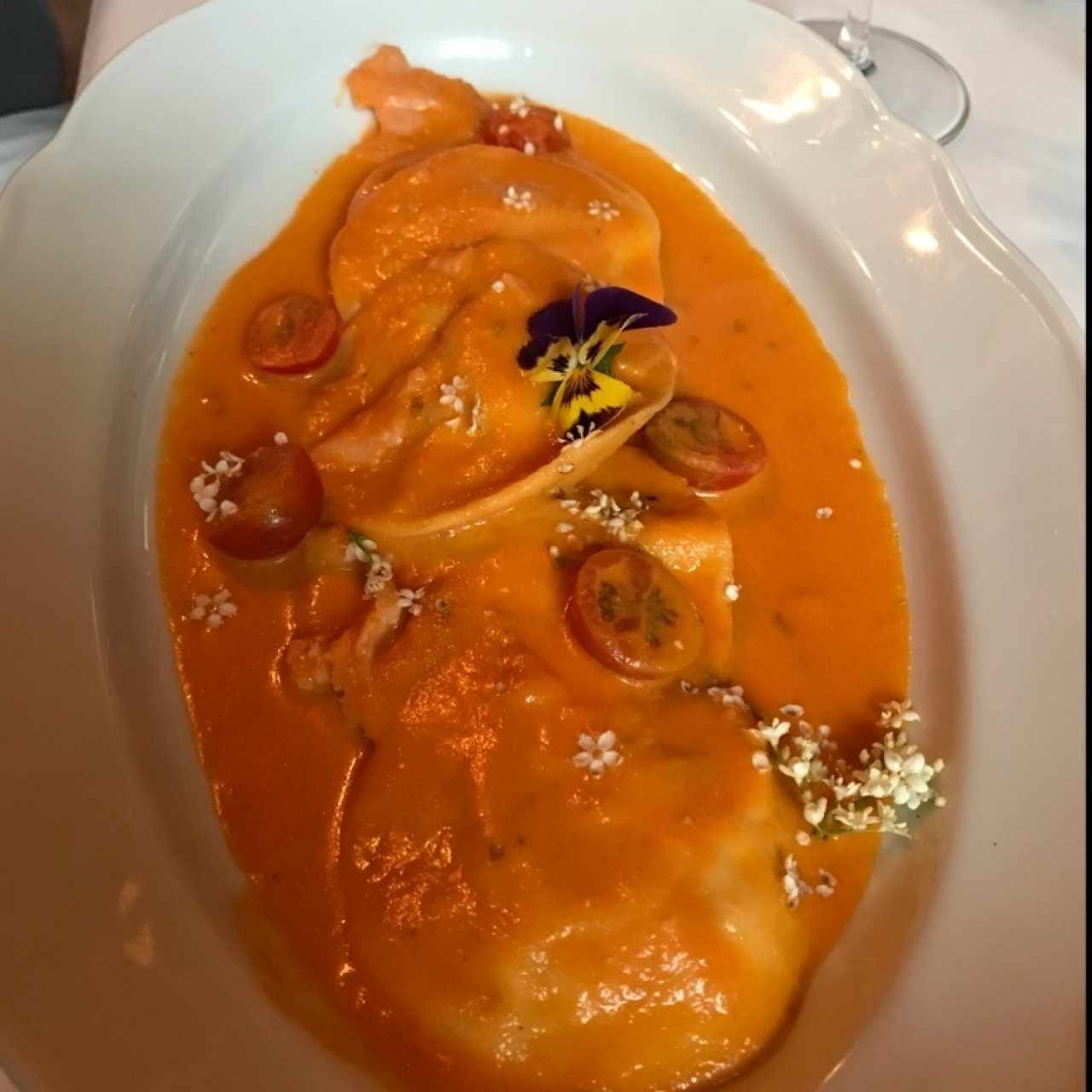 raviolis salmon 