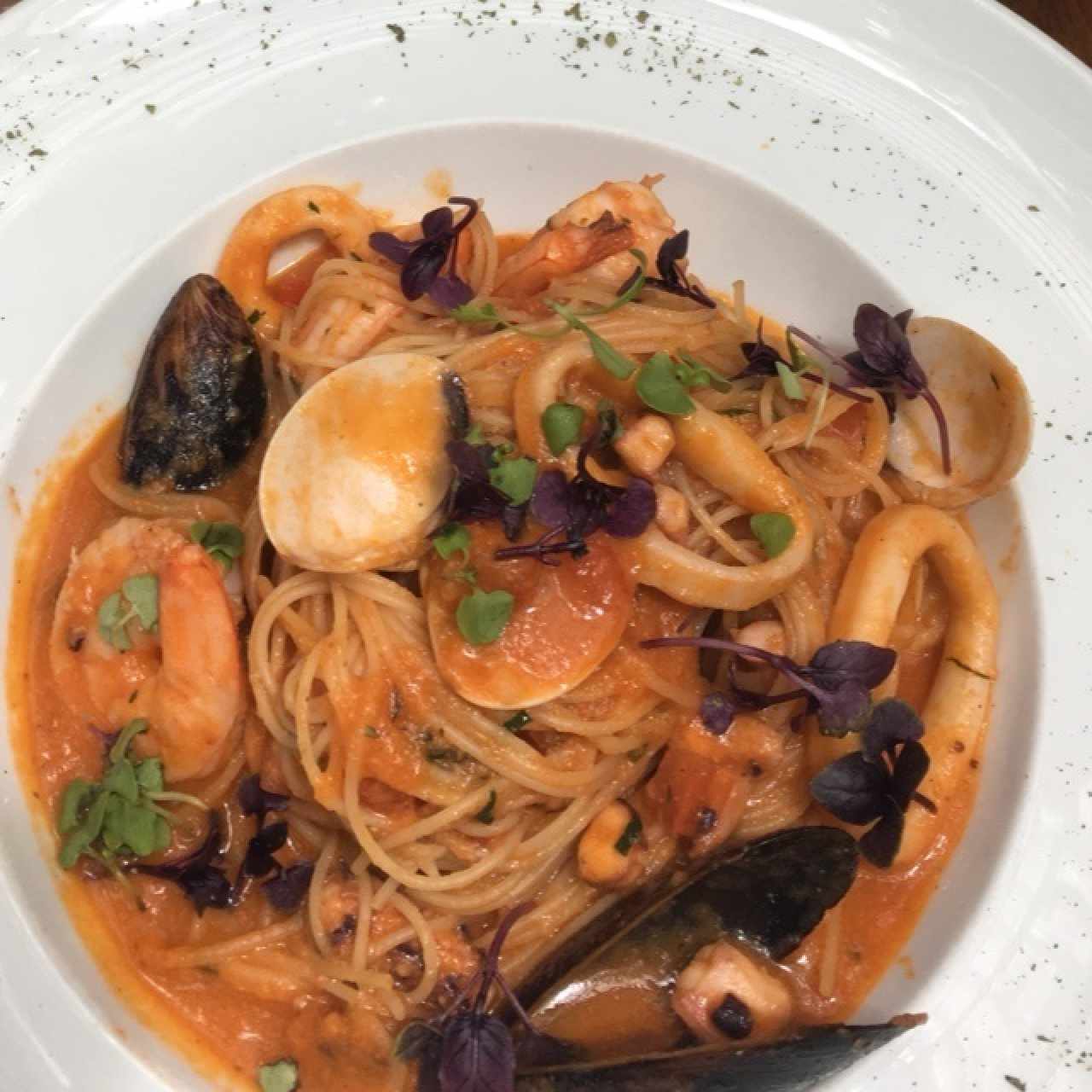 frutos del mar