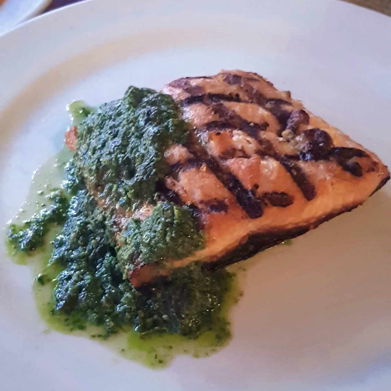 Salmón Griglia