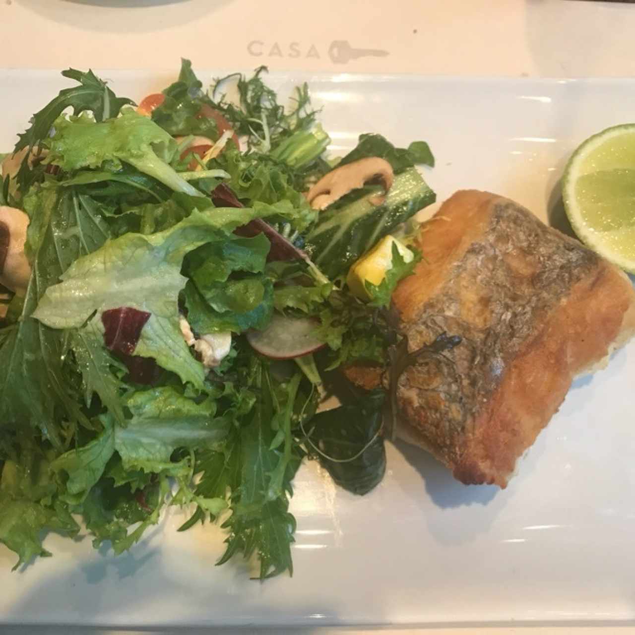 pescado del día (corvina)