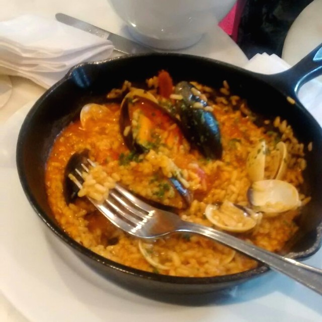 Arroz mejillones