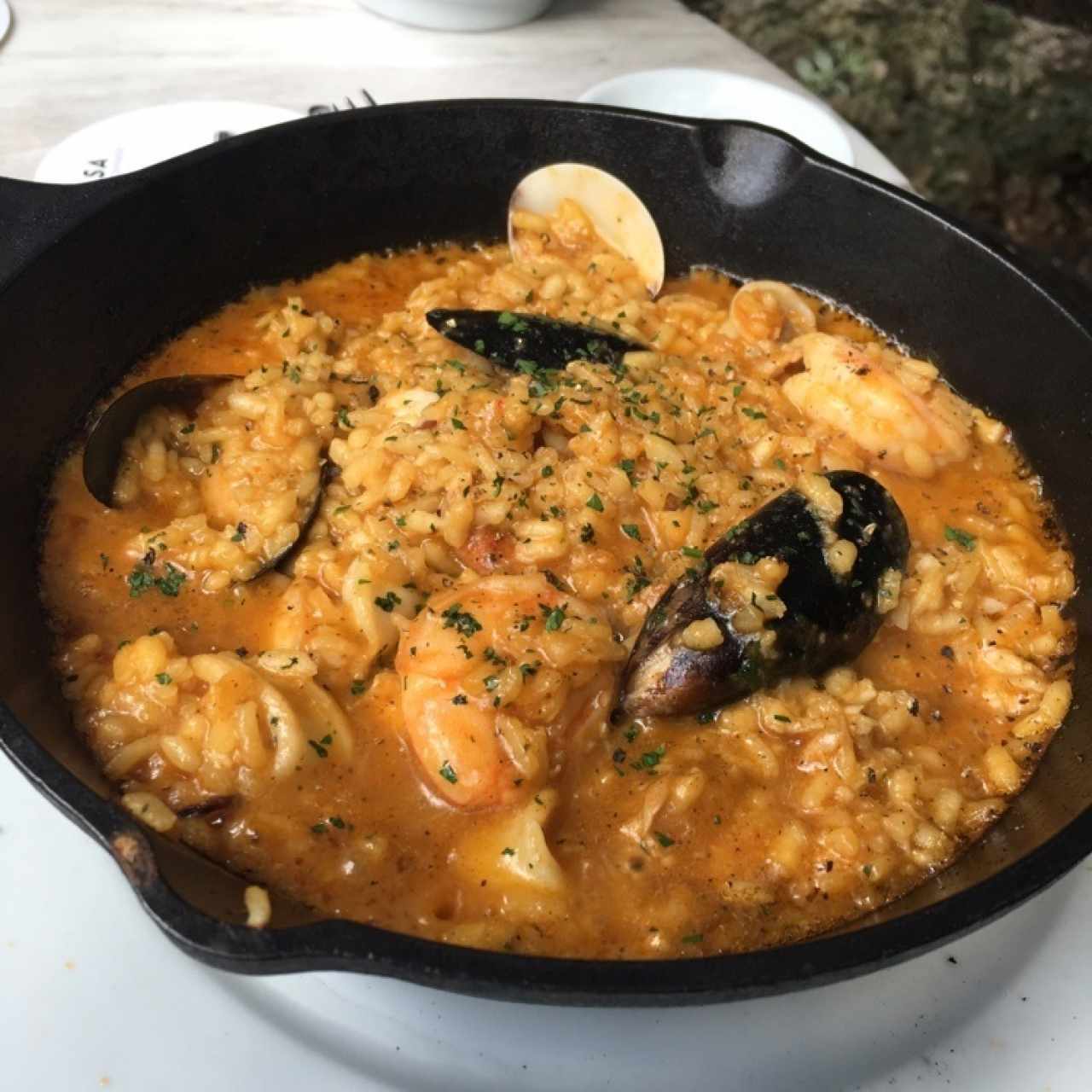Arroz Meloso con Langostinos