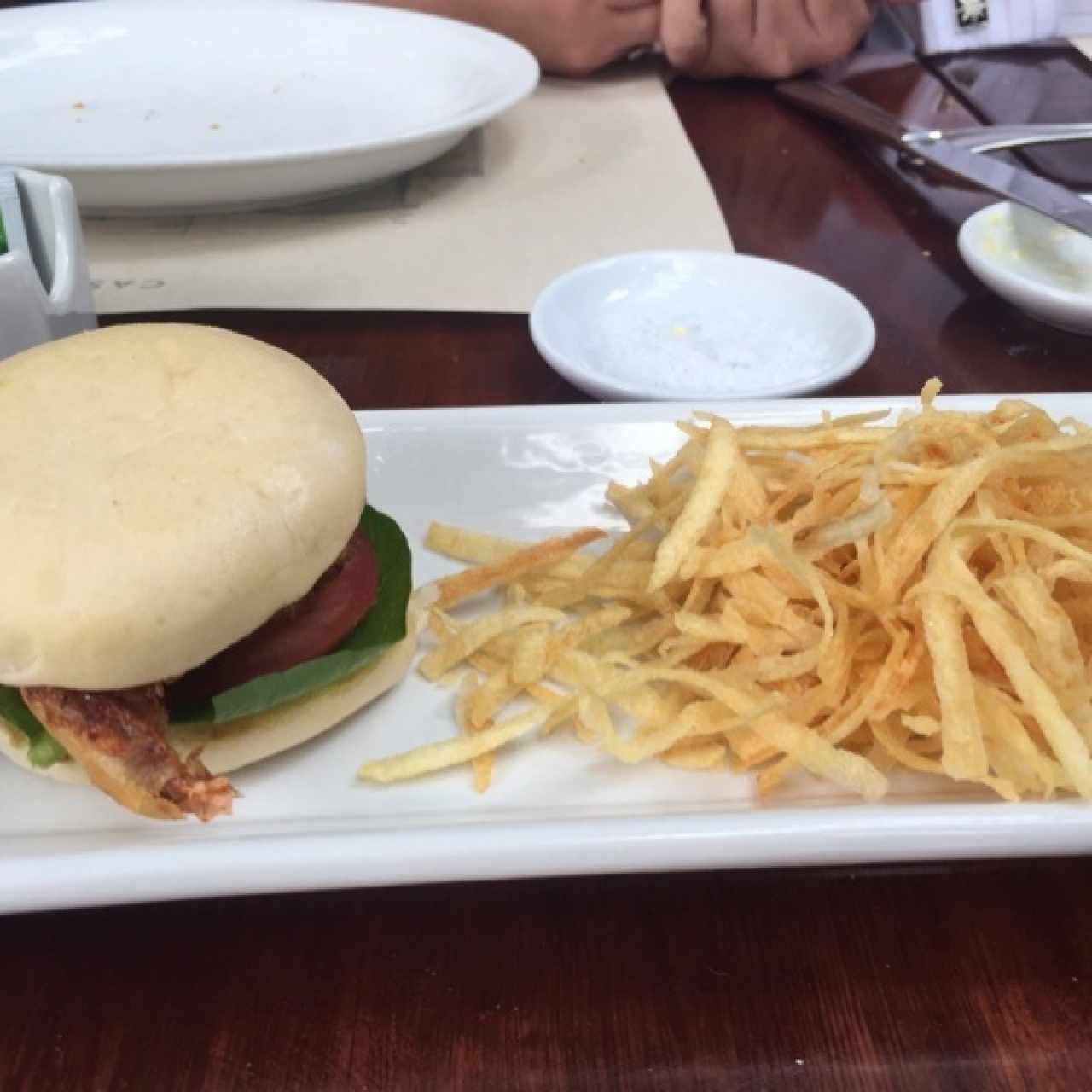 Mini hamburguesas de Cangrejo