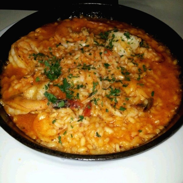 Arroz de langostinos