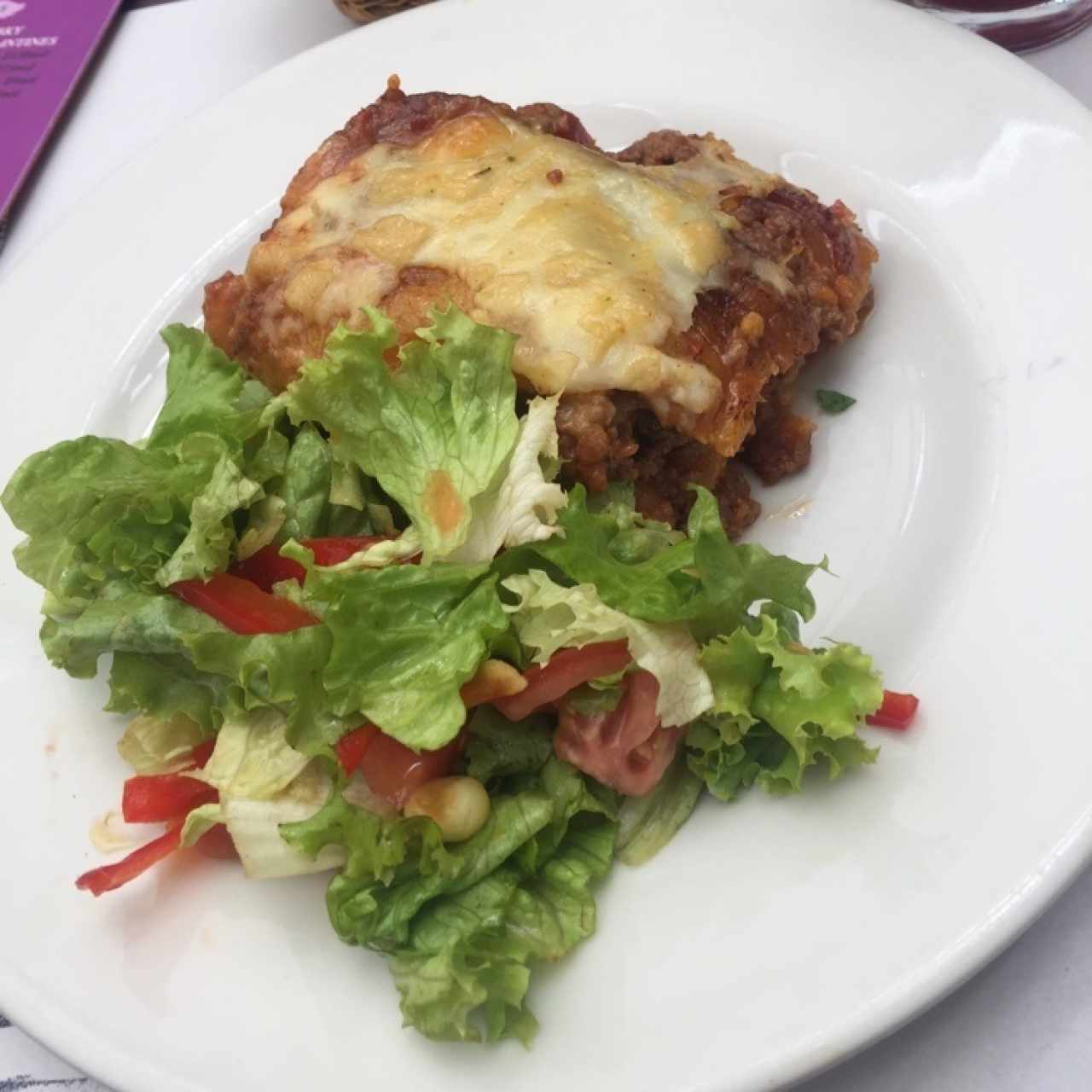 lasagna de platano