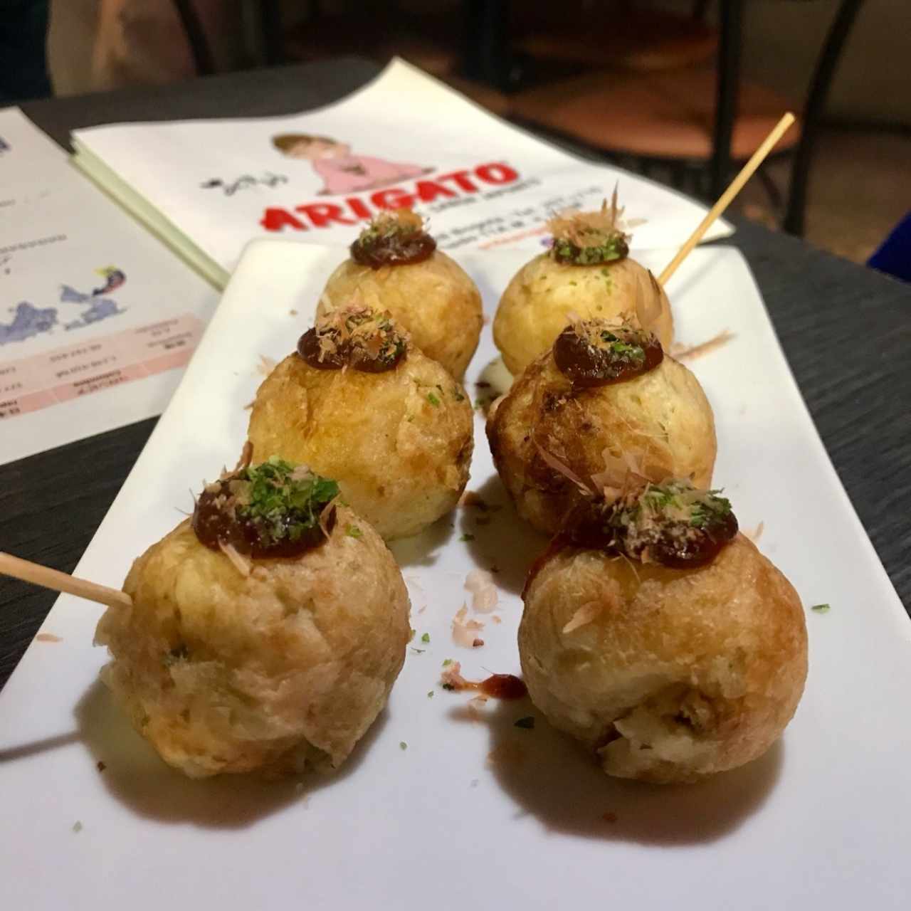 bolas de pulpo