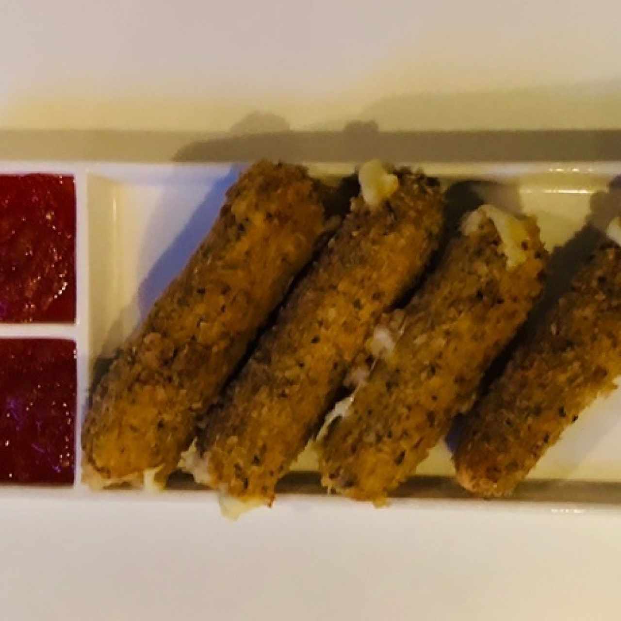 Deditos de mozarella