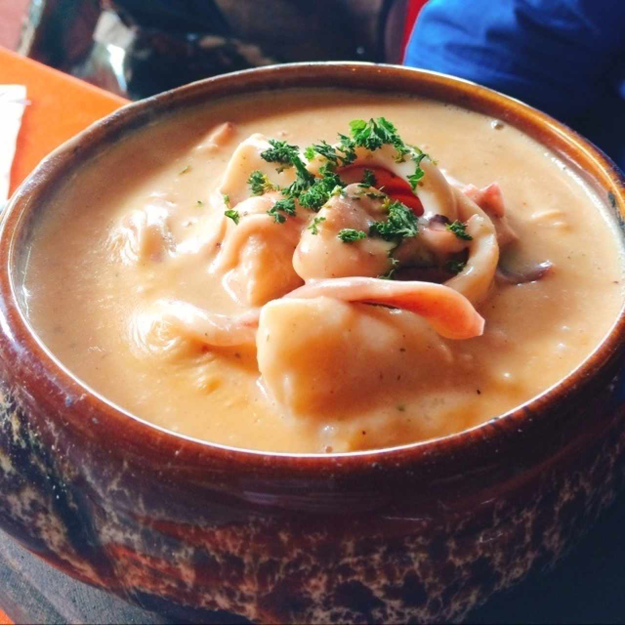 casuela de mariscos 