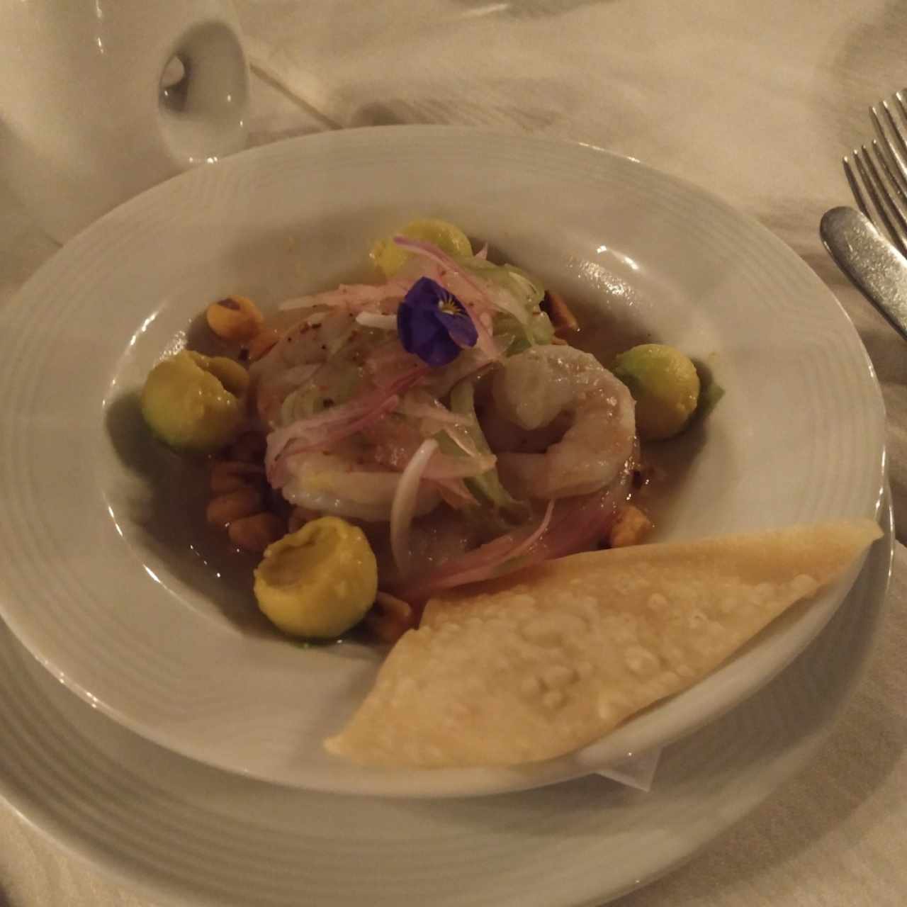 Ceviche de camarón