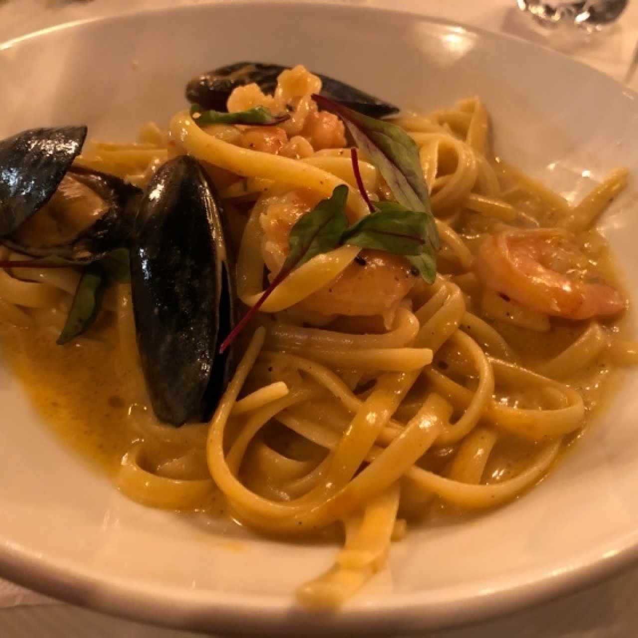 Fettucinni frutos del mare
