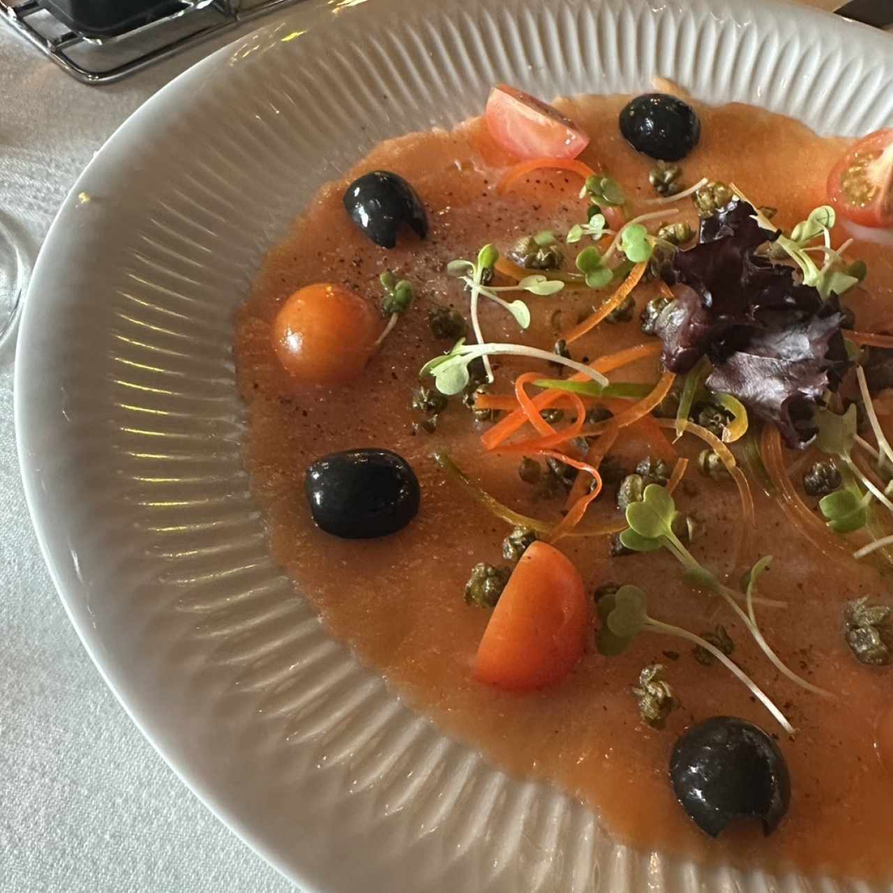 Carpaccio Salmon 