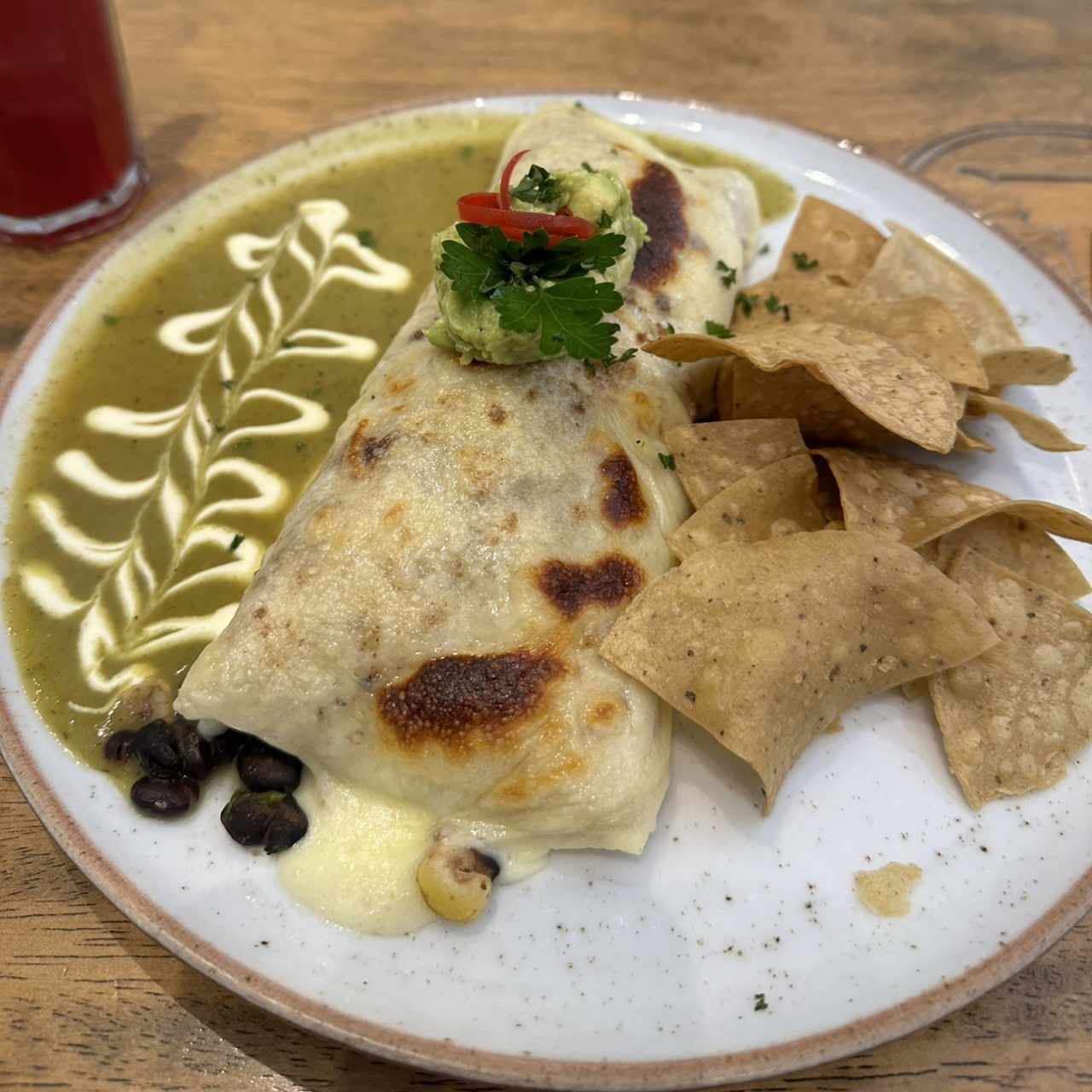 Enchilada de carne 
