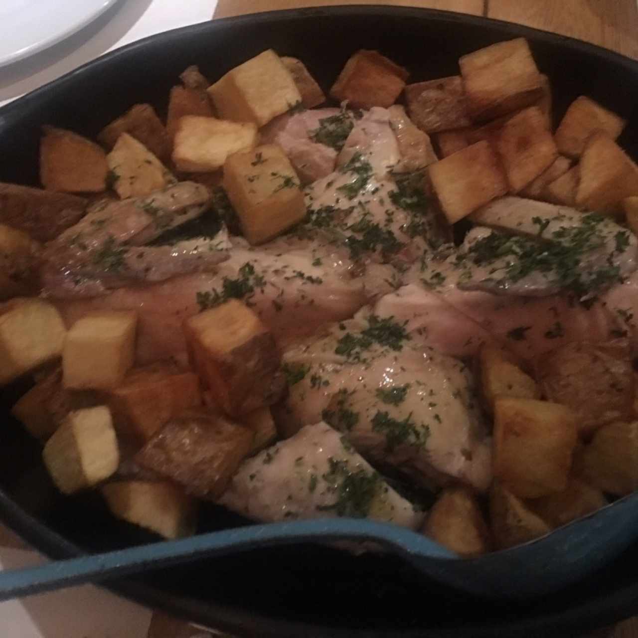 pollo a la sal