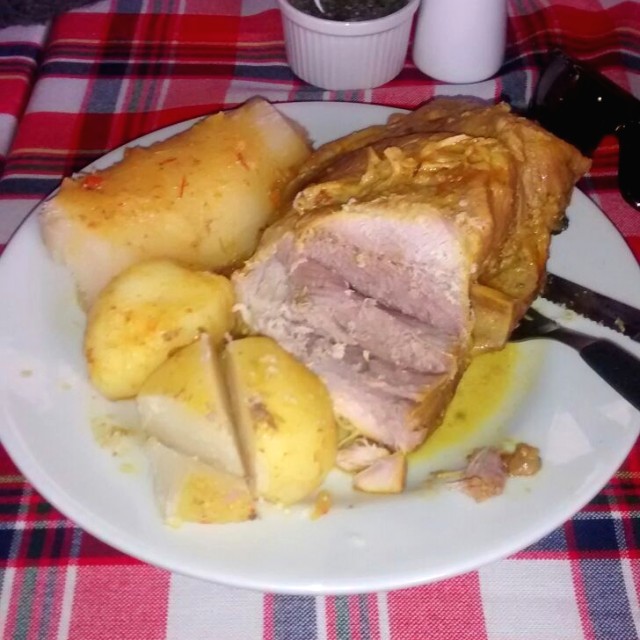 Hueso de cerdo