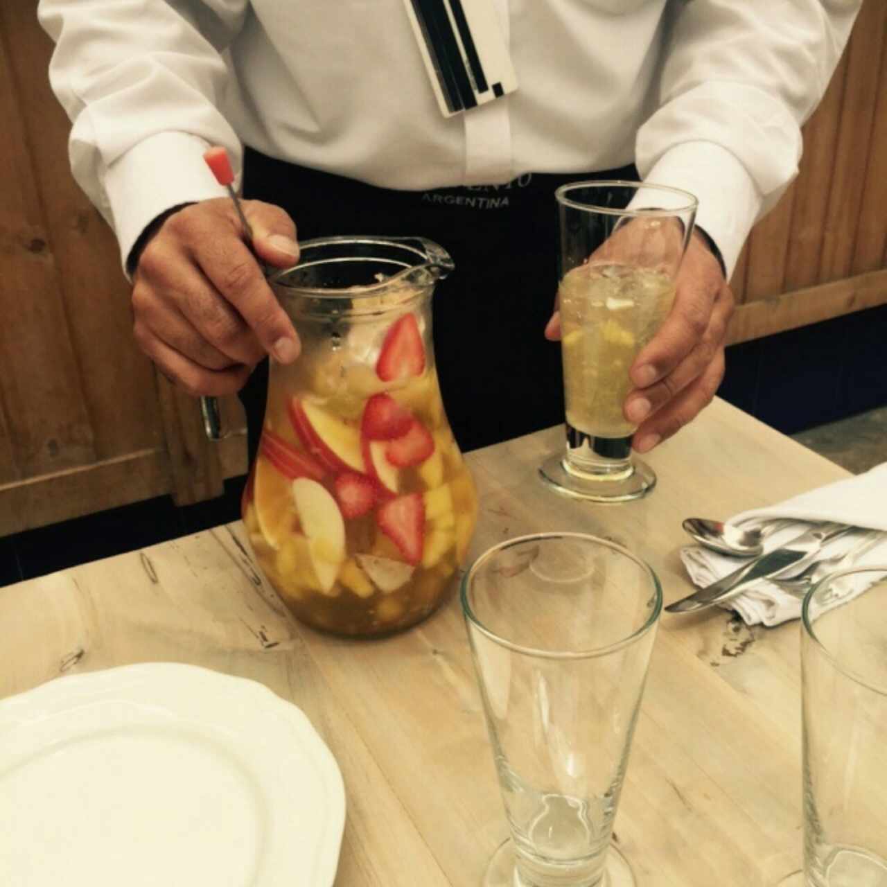 sangría de vino blanco 