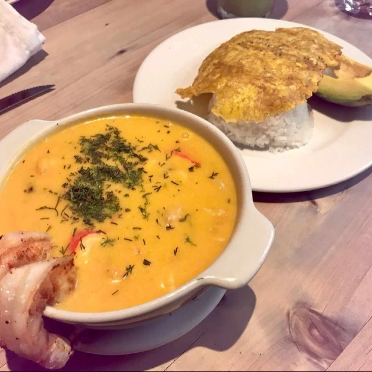 casuela de mariscos 